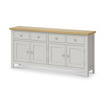 Lundy Grey 4 Door Extra Large Sideboard