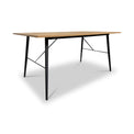 Taylor 160cm Oak Effect Dining Table from Roseland Furniture
