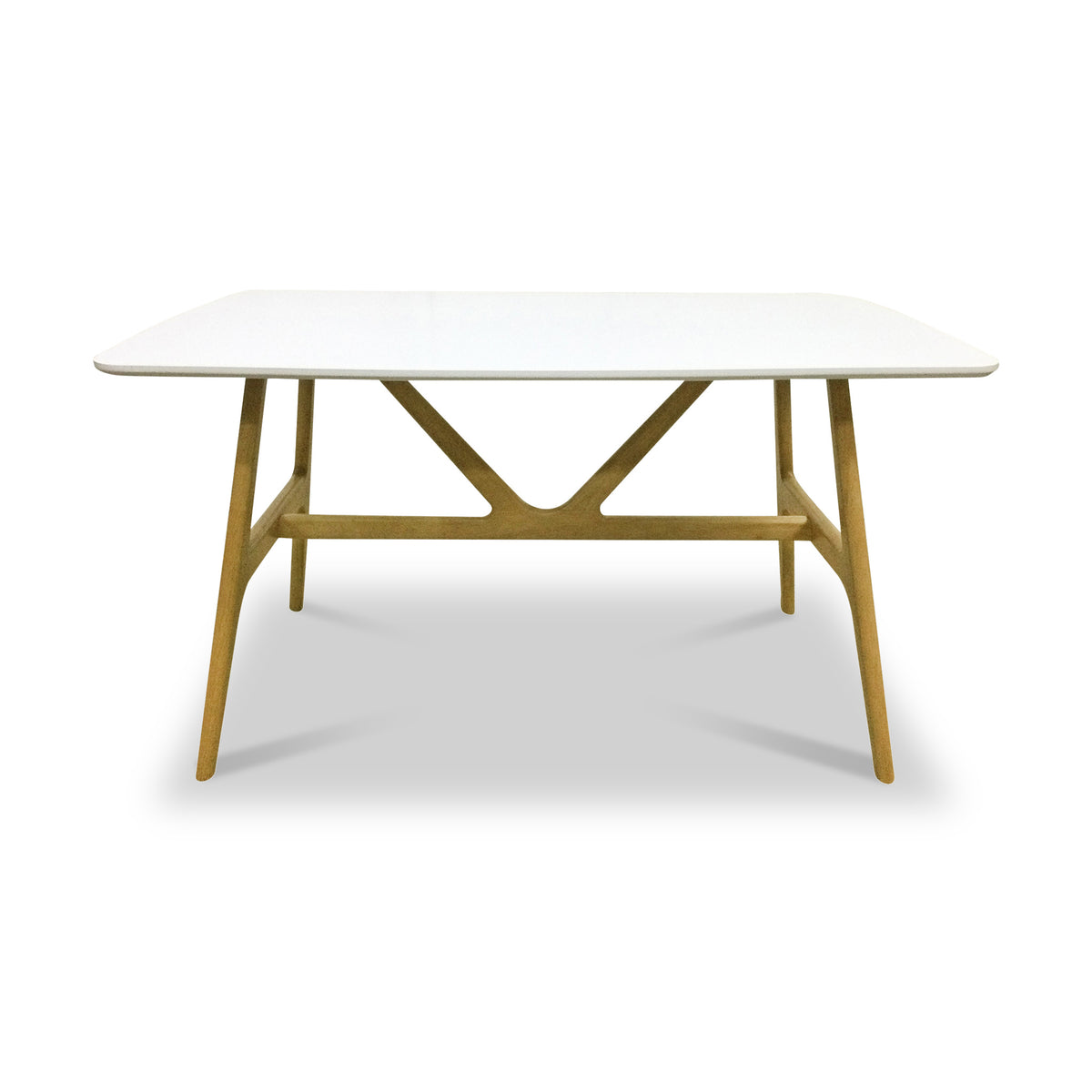 Jackson 135cm White Top Dining Table