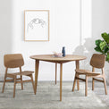Remy Natural 120cm Round Dining Table