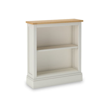 Bude Low Bookcase with Painted Shelves