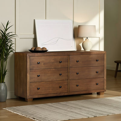 Abbotts Acacia 6 Drawer Chest of Drawers