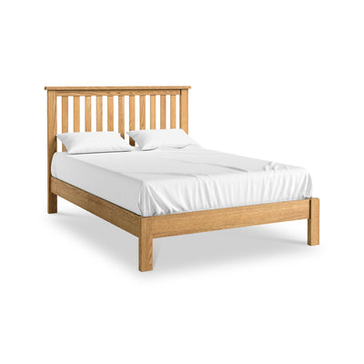 Lanner Oak Low Foot End Bed Frame