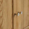 Saxon Oak Small Sideboard by Roseland Furniture