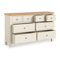 Farrow Cream XL 8 Drawer Wide Chest of Drawers