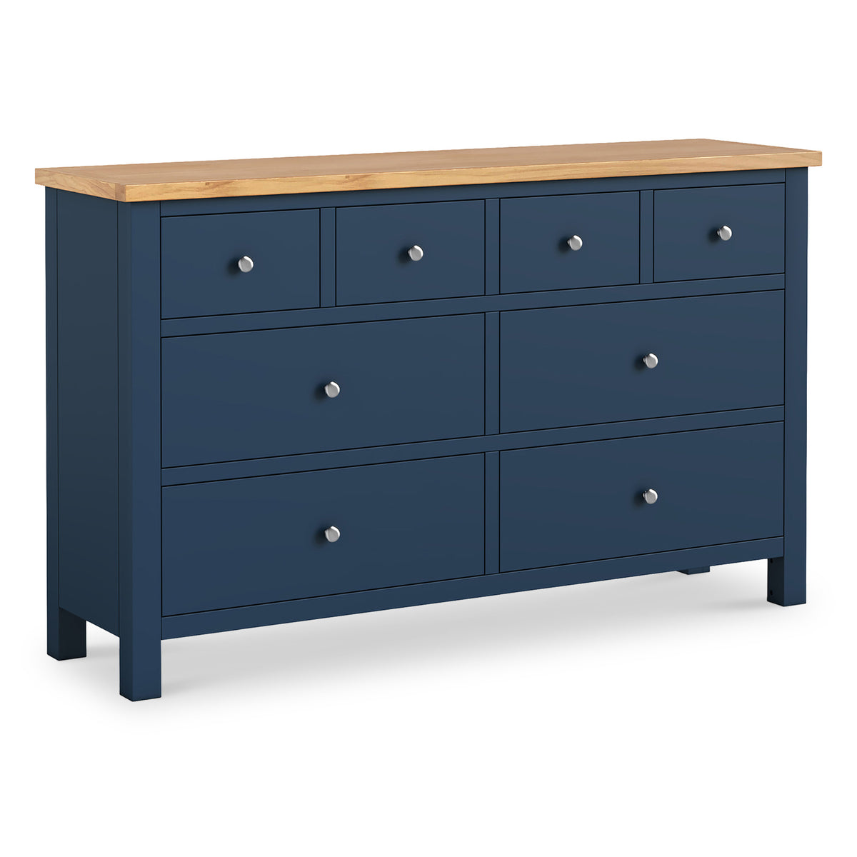 Farrow Navy Blue XL 8 Drawer Large Chest