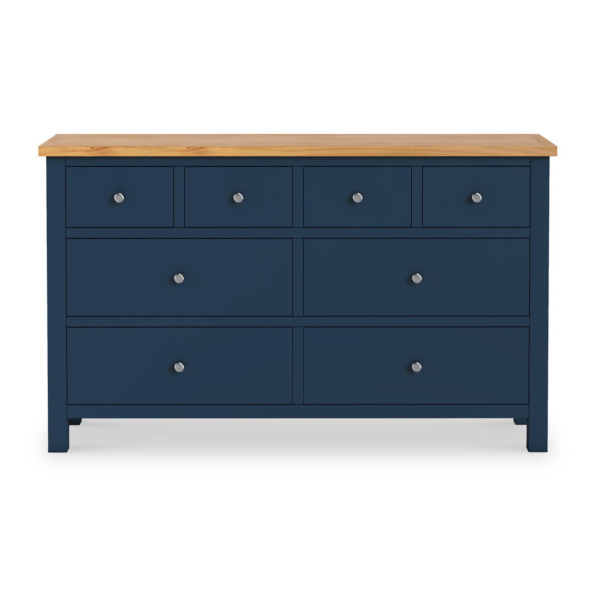 Farrow Navy Blue XL 8 Drawer Large Chest 