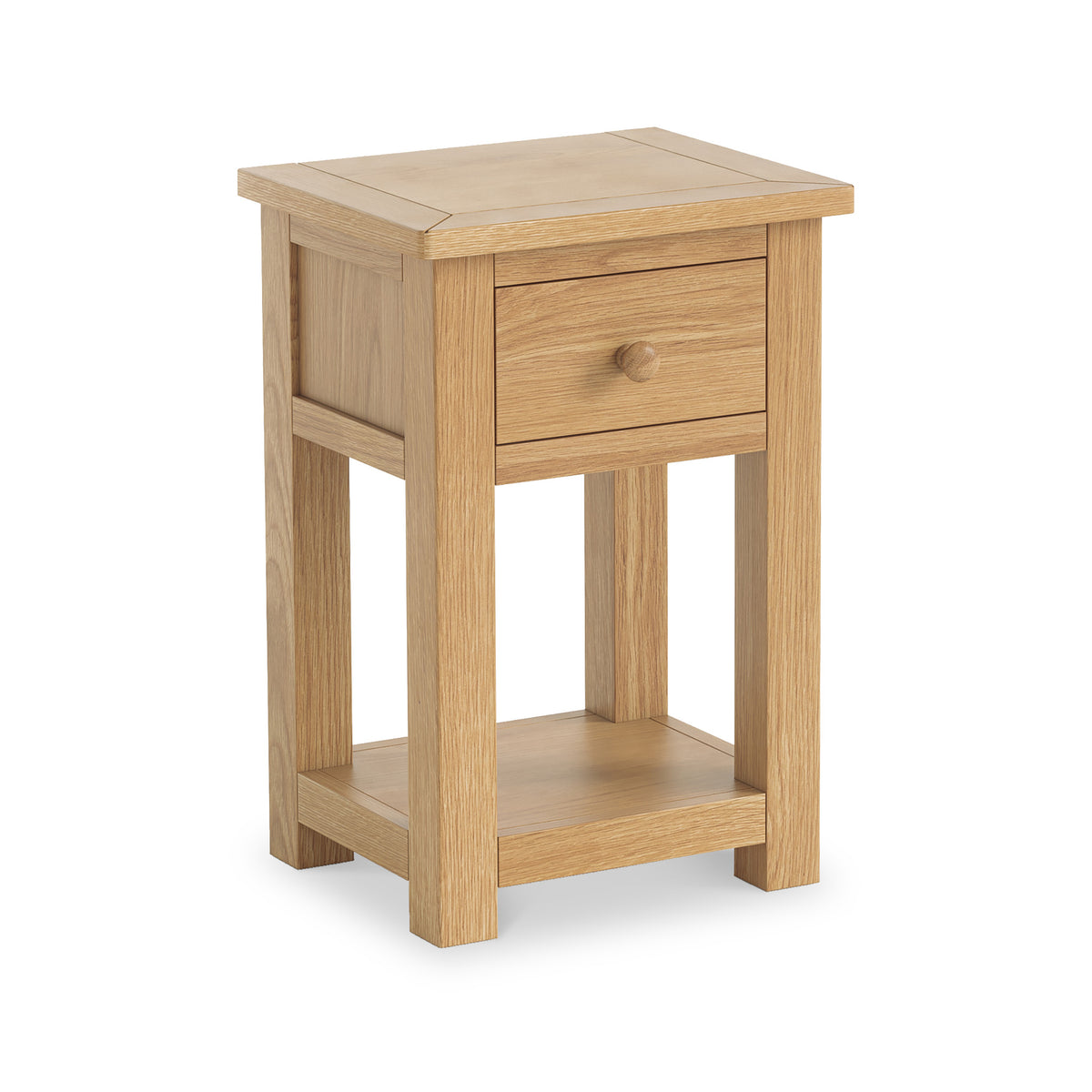 Duchy Oak 1 Drawer Bedside Table from Roseland Furniture