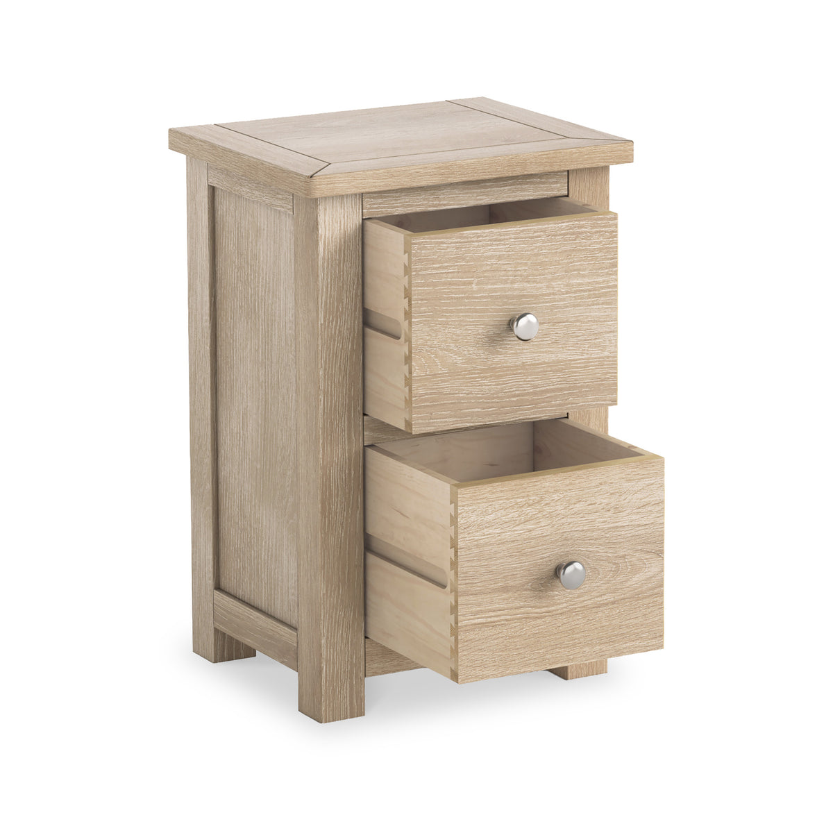 Duchy Washed Oak Slim Nightstand