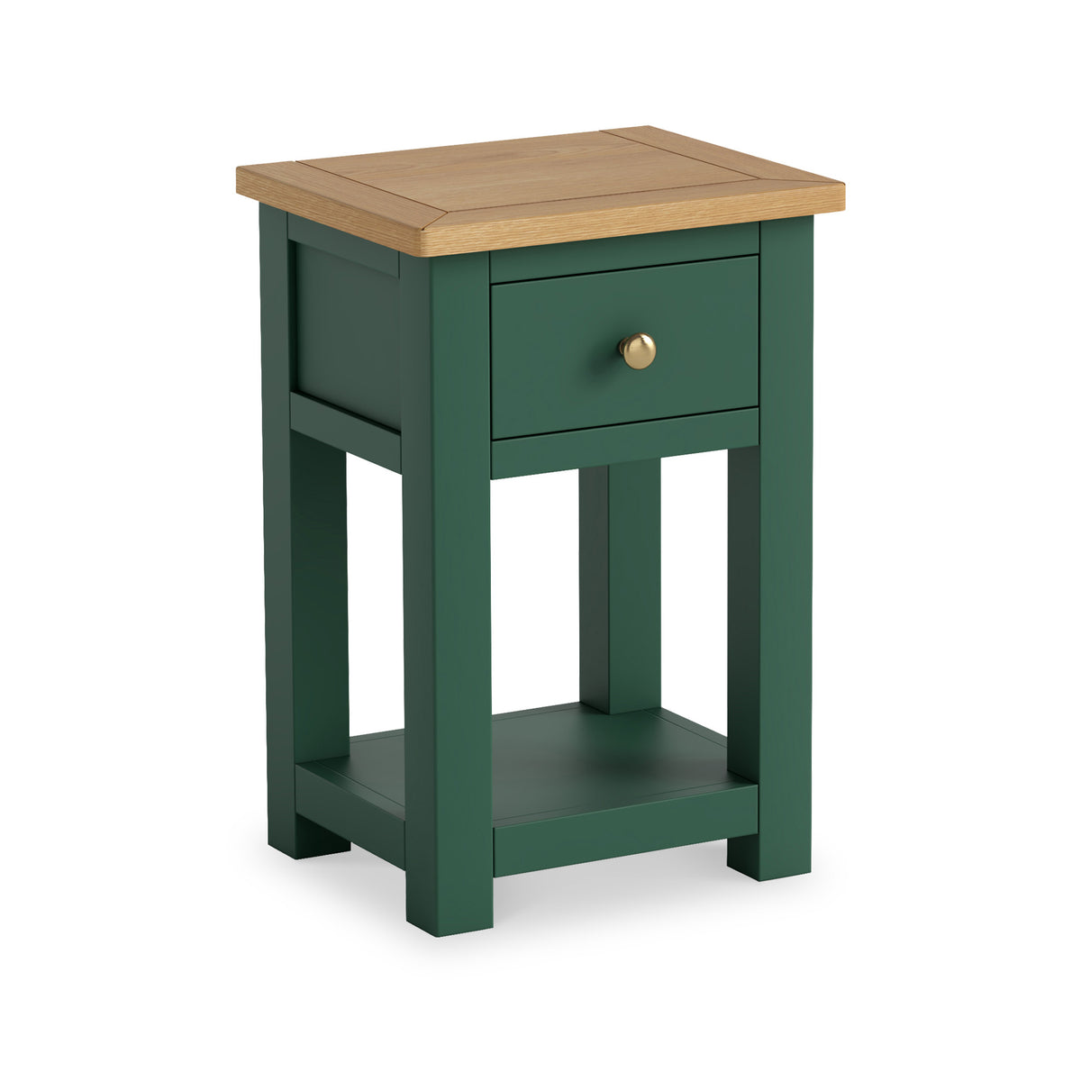 Duchy 1 Drawer Bedside Table with Oak Top