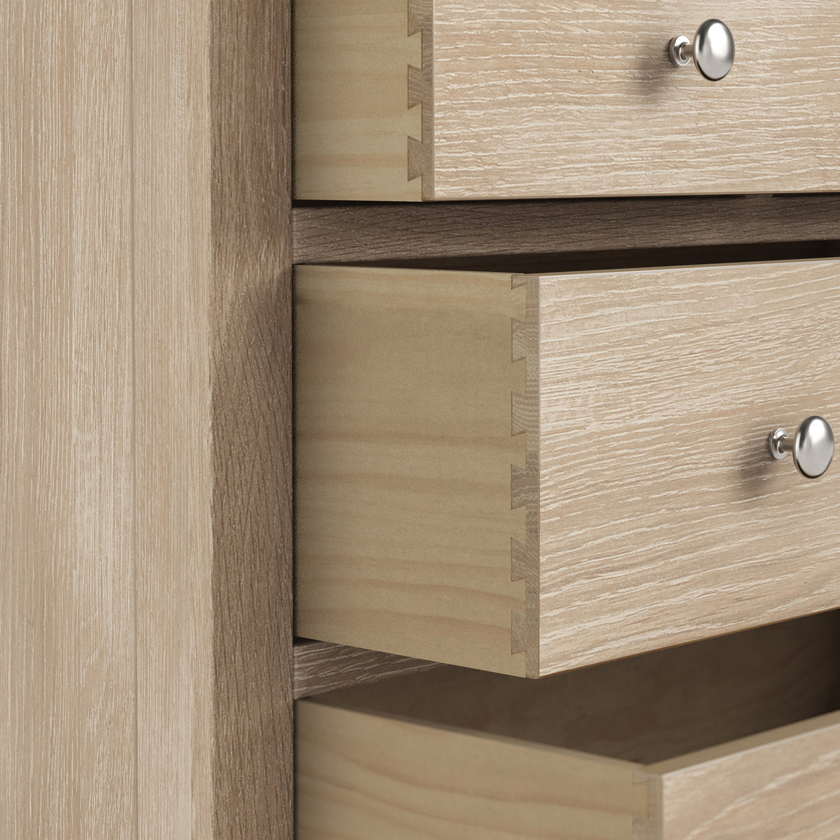 Farrow Oak 6 Drawer Chest