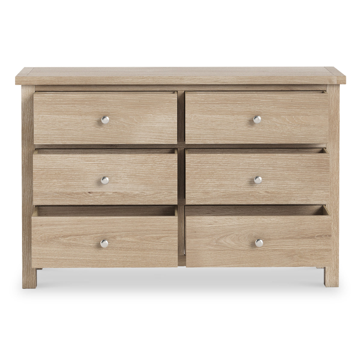 Farrow Oak 6 Drawer Chest