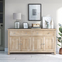 Farrow Oak Extra Large Sideboard Cabinet from Roseland Furniture