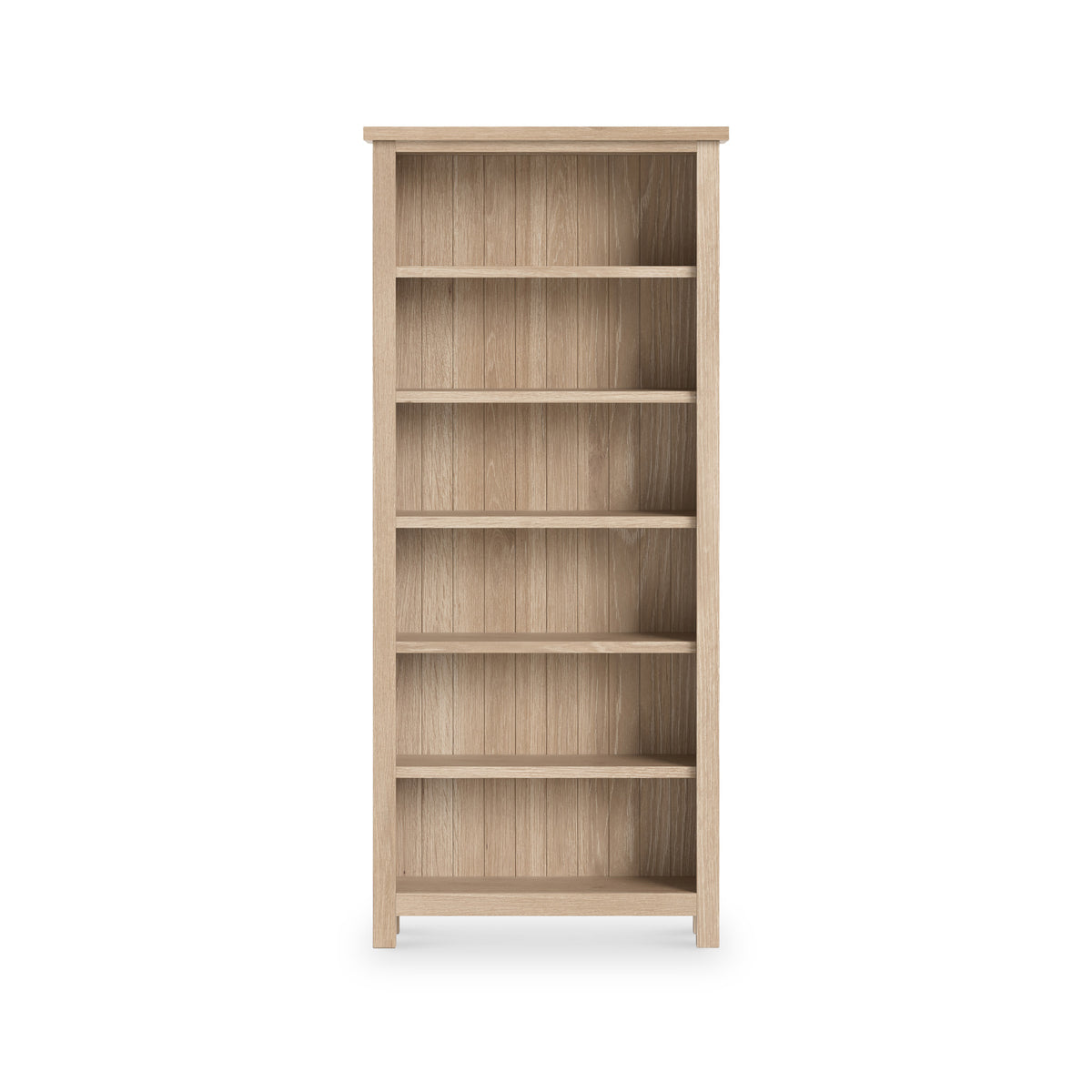 Farrow Oak Large Bookcase with 6 Shelves