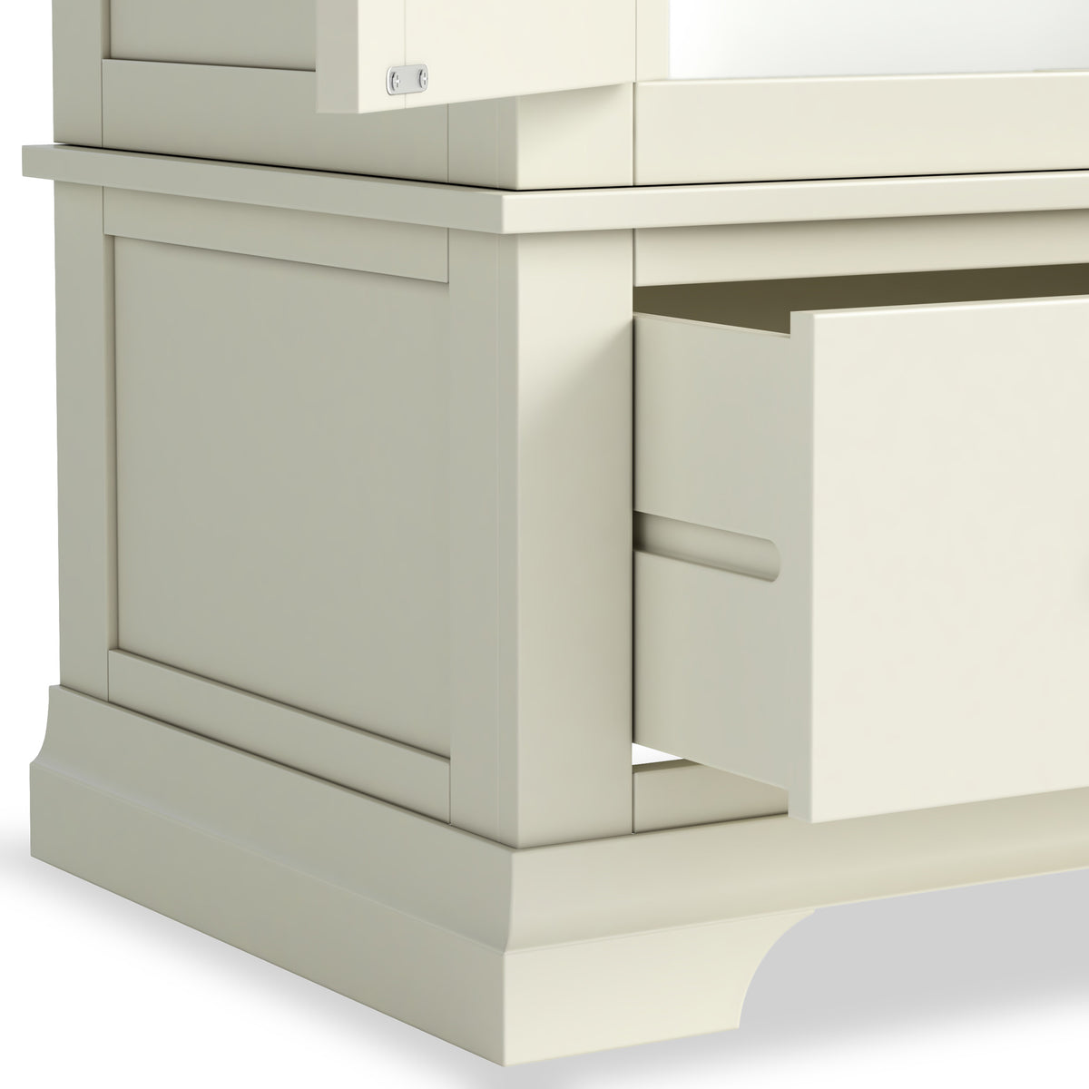 Colette Cream Double Wardrobe Drawer from Roseland Furniture