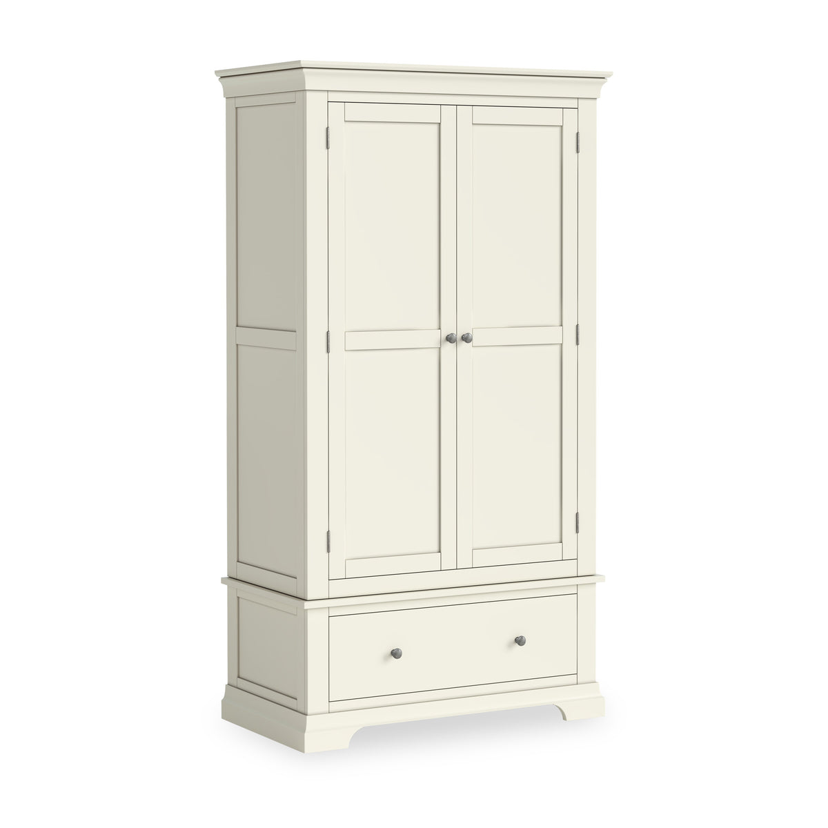 Colette Cream Double Wardrobe Drawer from Roseland Furniture