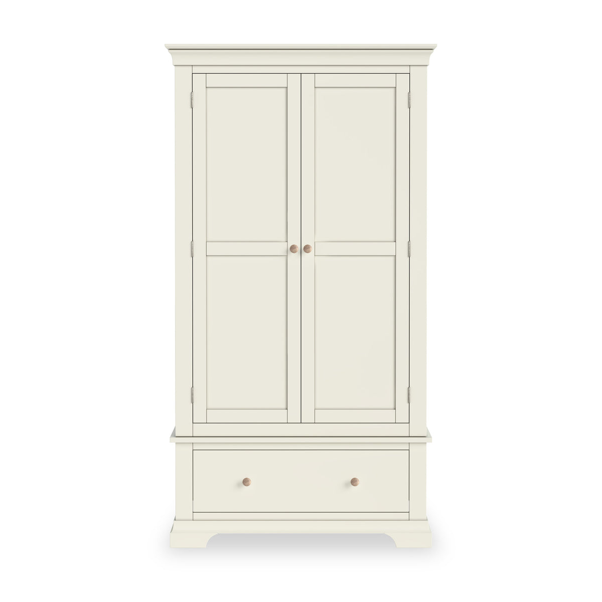 Colette Cream Double Wardrobe Drawer from Roseland Furniture