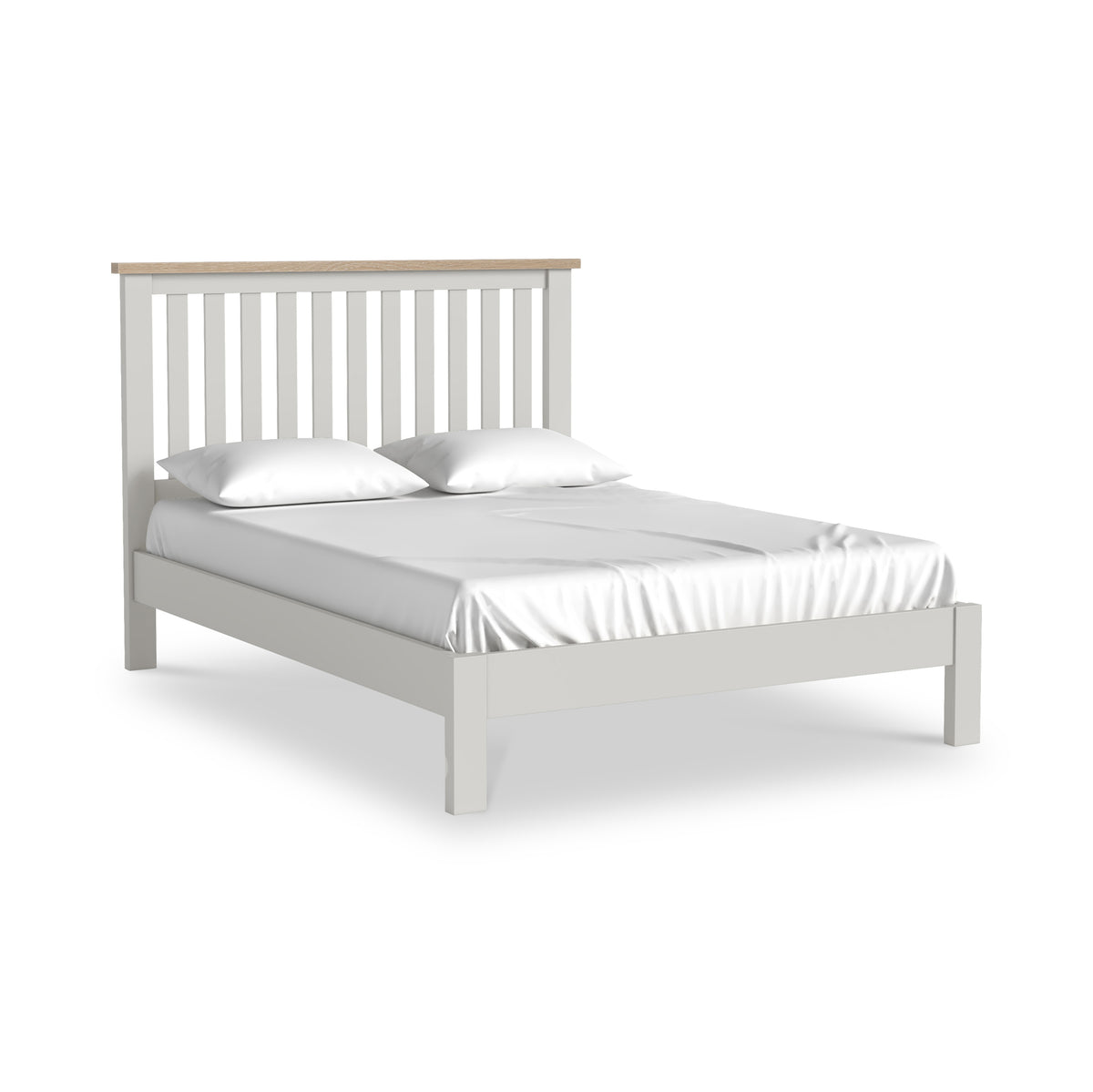 Trelan Bedframe Double Light Grey from Roseland Furniture