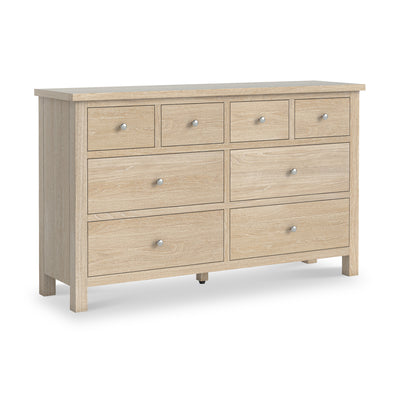 Farrow Washed Oak XL 8 Drawer Chest