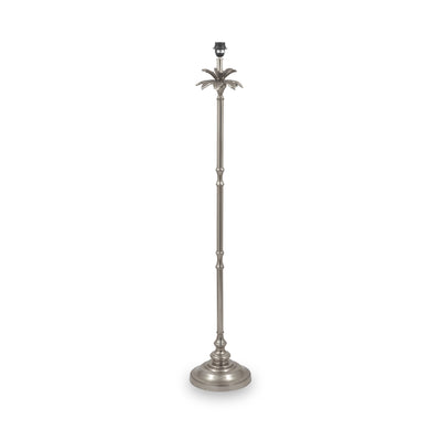 Trafalgar Nickel Palm Tree Floor Lamp