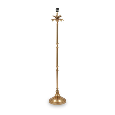 Trafalgar Gold Palm Tree Stick Floor Lamp