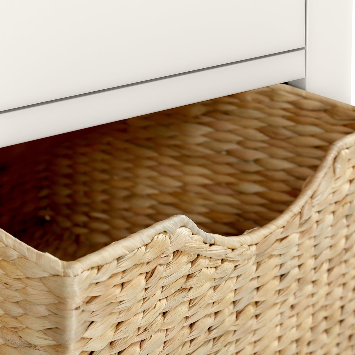 Farrow Basket Slim Bedside from Roseland Furniture