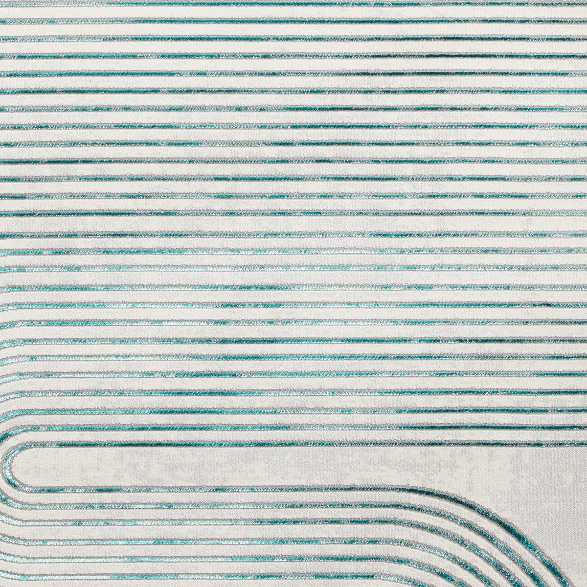 Aldrin Grey Green Swirl Patterned Rug