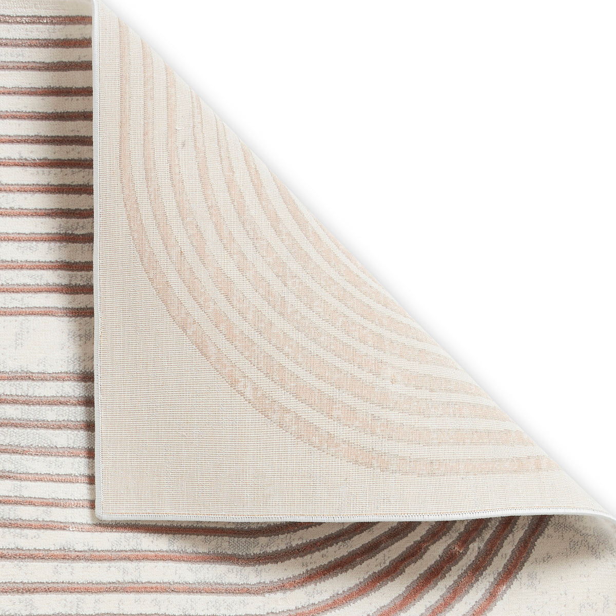 Aldrin Grey Rose Swirl Patterned Rug