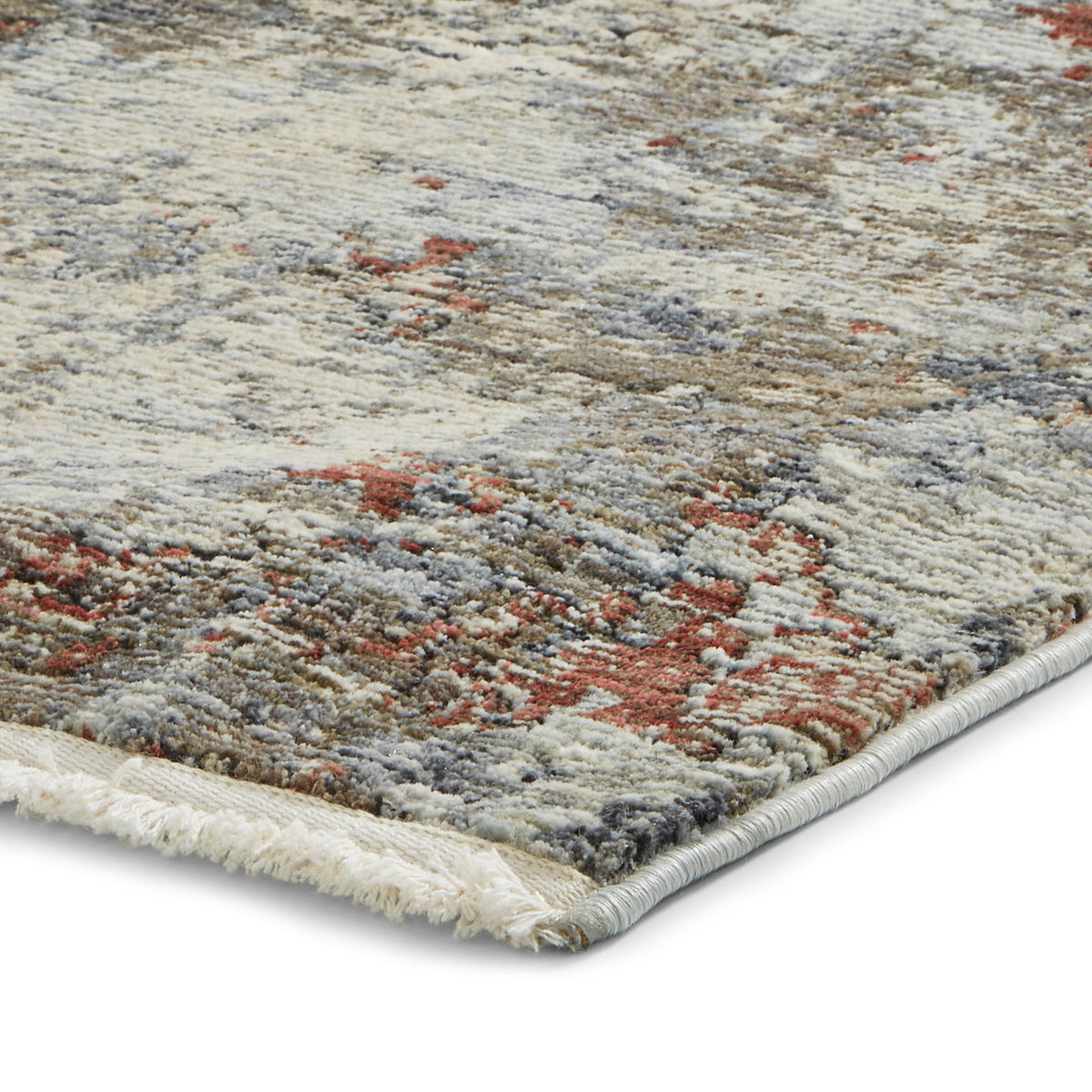 Thea Distressed Terracotta Antique Rug