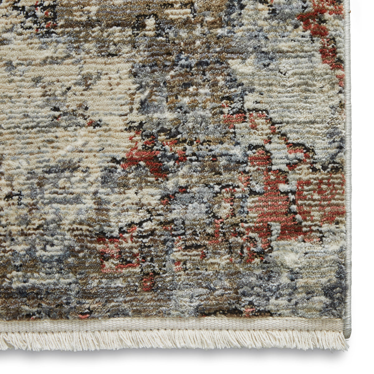 Thea Distressed Terracotta Antique Rug