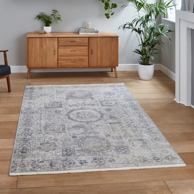 Thea Grey Moroccan Distressed Antique Rug