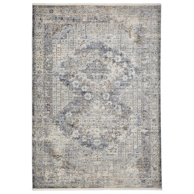 Thea Distressed Grey Vintage Rug