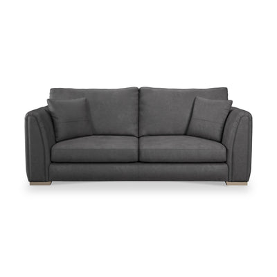 Oakley Faux Leather 3 Seater Sofa
