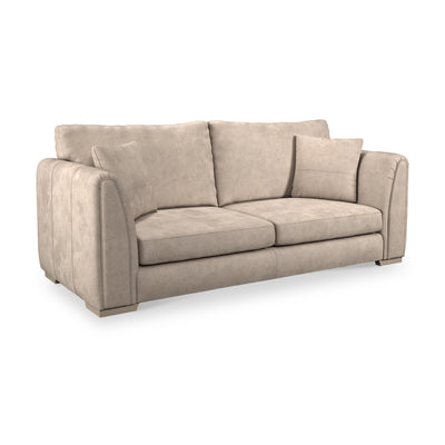 Oakley Faux Leather 3 Seater Sofa