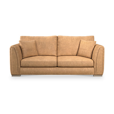 Oakley Faux Leather 3 Seater Sofa
