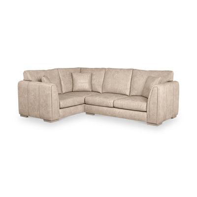Oakley Faux Leather Corner Sofa