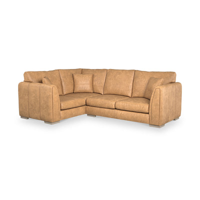 Oakley Faux Leather Corner Sofa