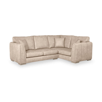 Oakley Faux Leather Corner Sofa