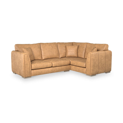 Oakley Faux Leather Corner Sofa