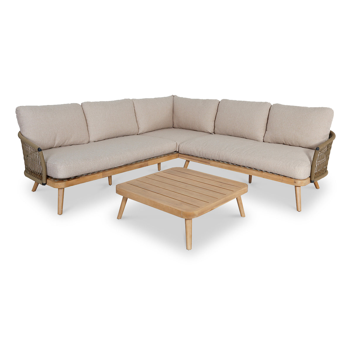 Bali Outdoor Corner Sofa Set from Roseland Furniture