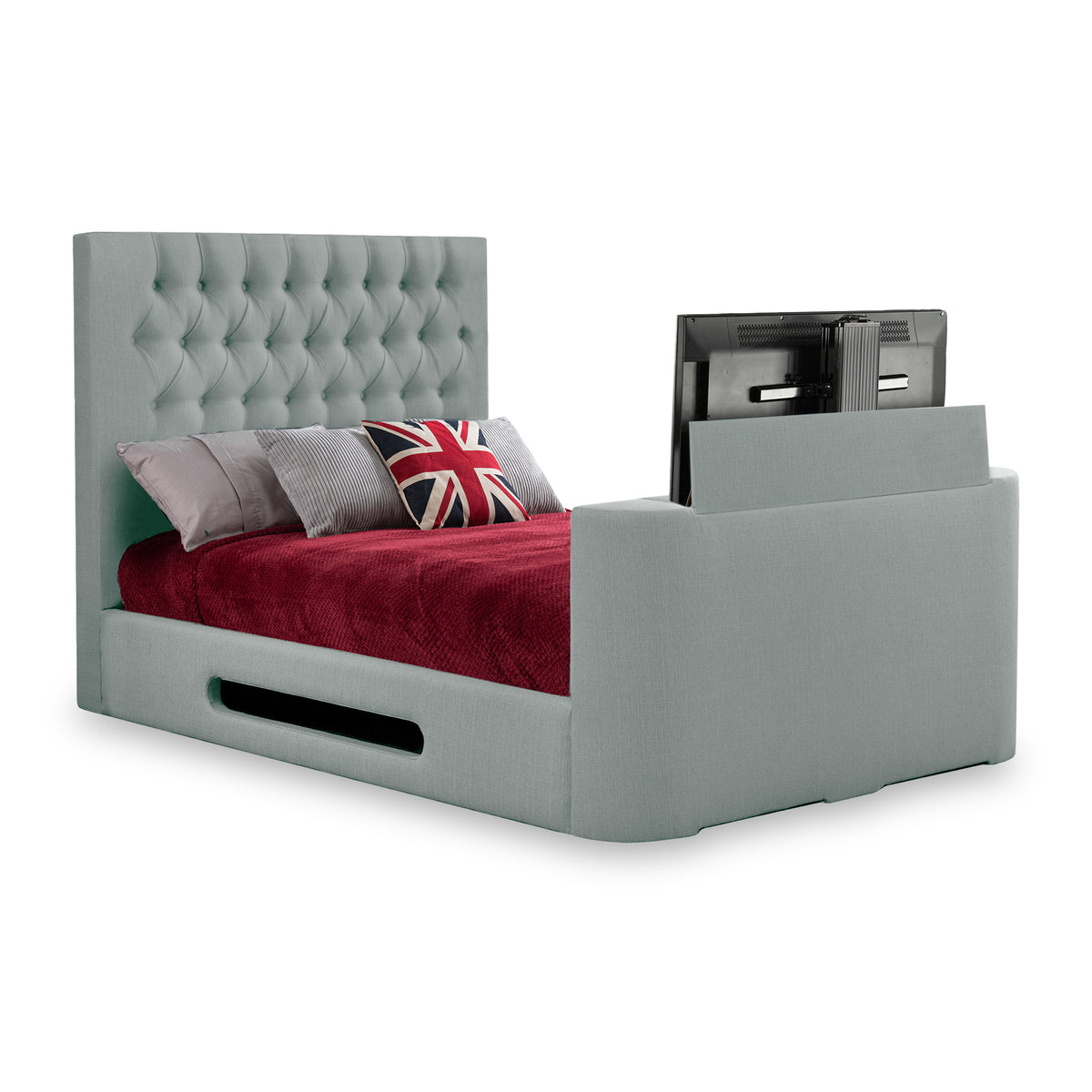 Tilly Faux Linen TV Bed from Roseland Furniture