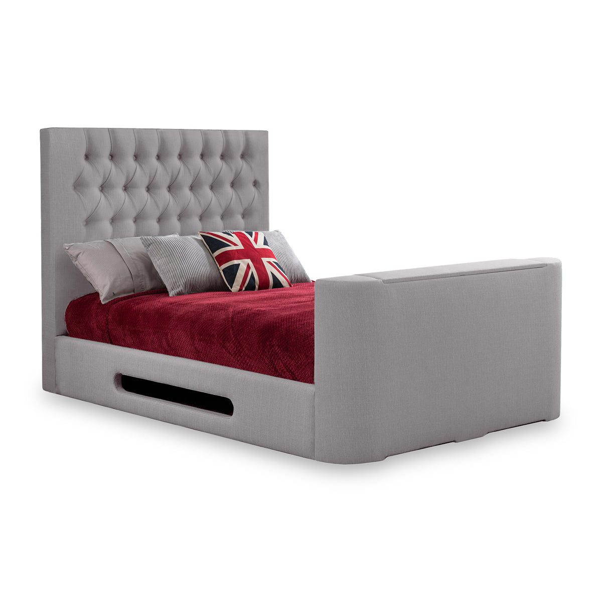 Tilly Faux Linen TV Bed from Roseland Furniture
