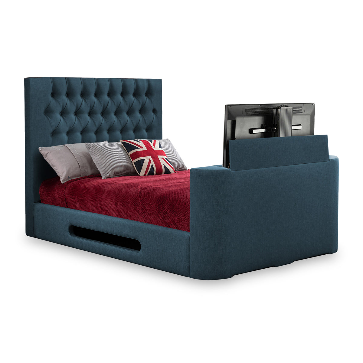 Tilly Faux Linen TV Bed from Roseland Furniture