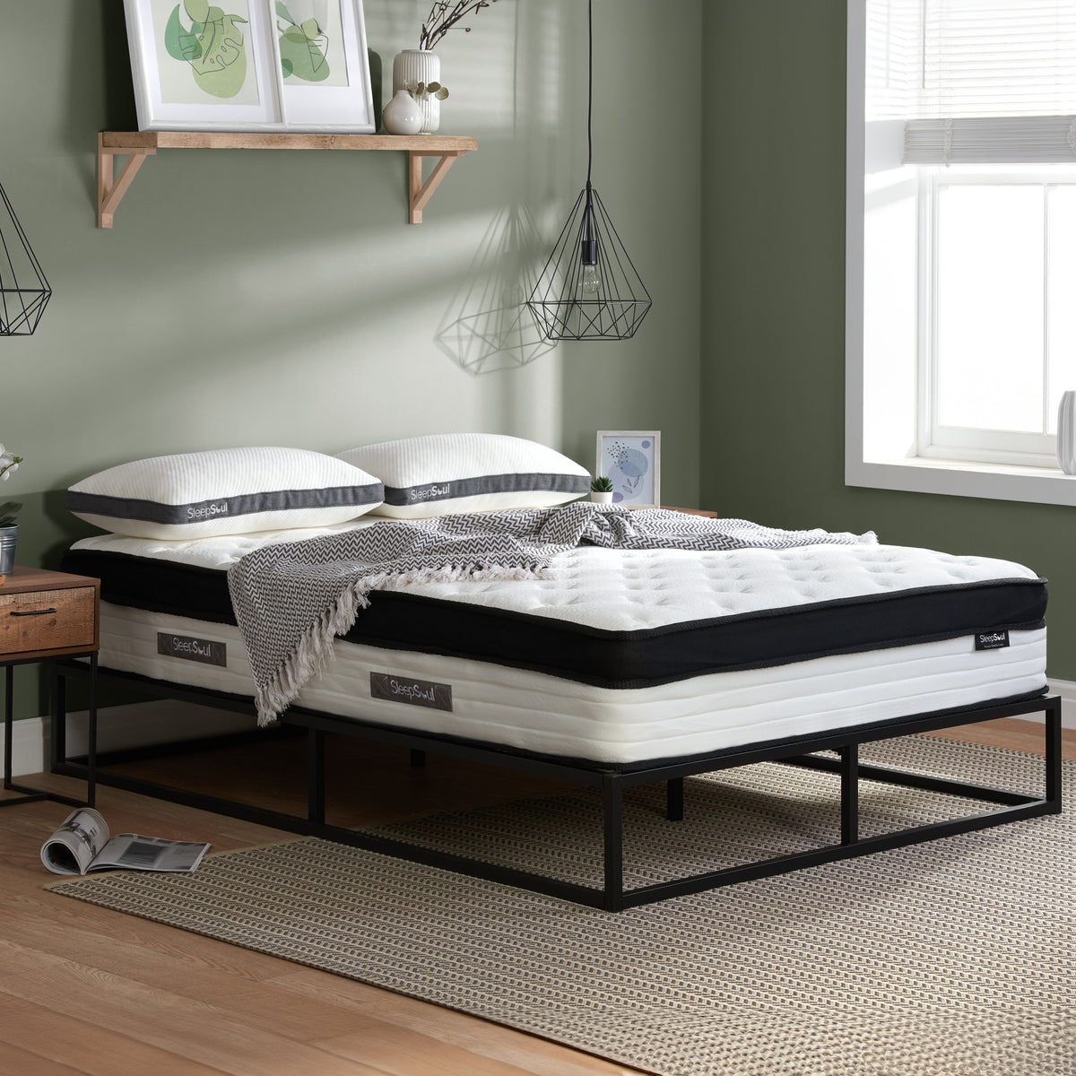 SleepSoul Cloud Pocket Spring & Memory Foam Mattress