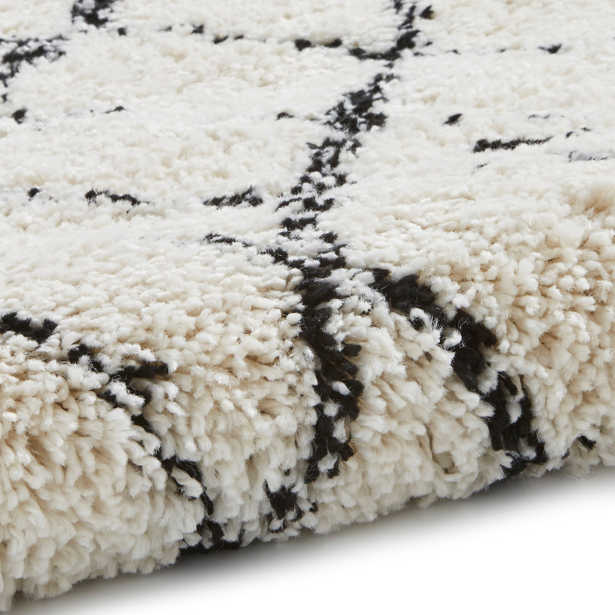 Edie Boho Abstract Shaggy Rug