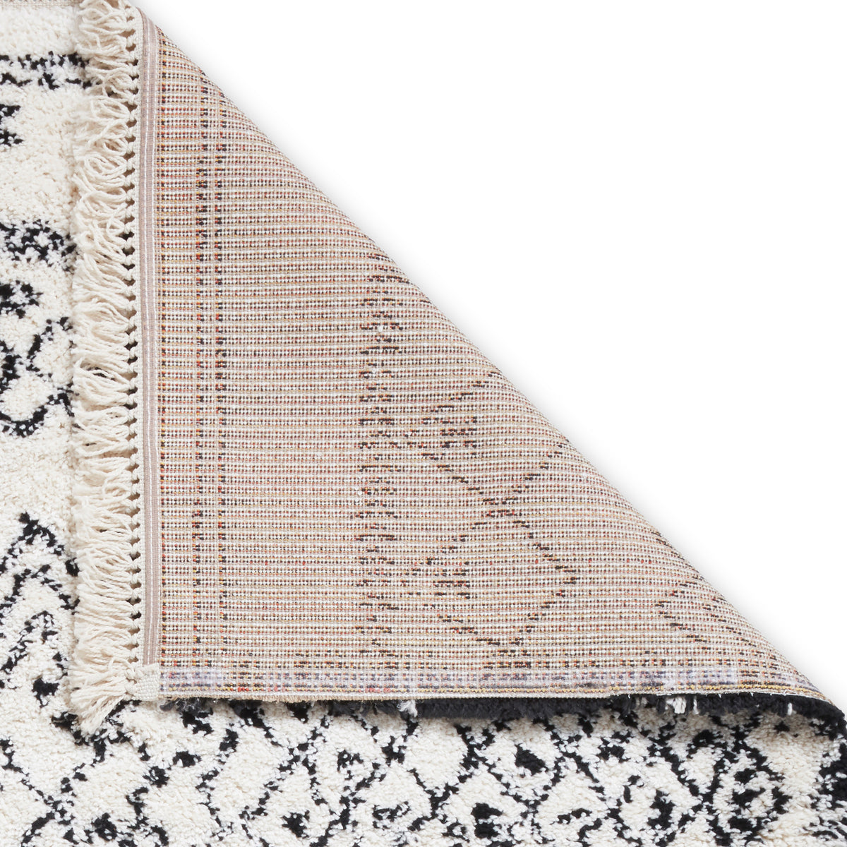 Edie Boho Abstract Shaggy Rug