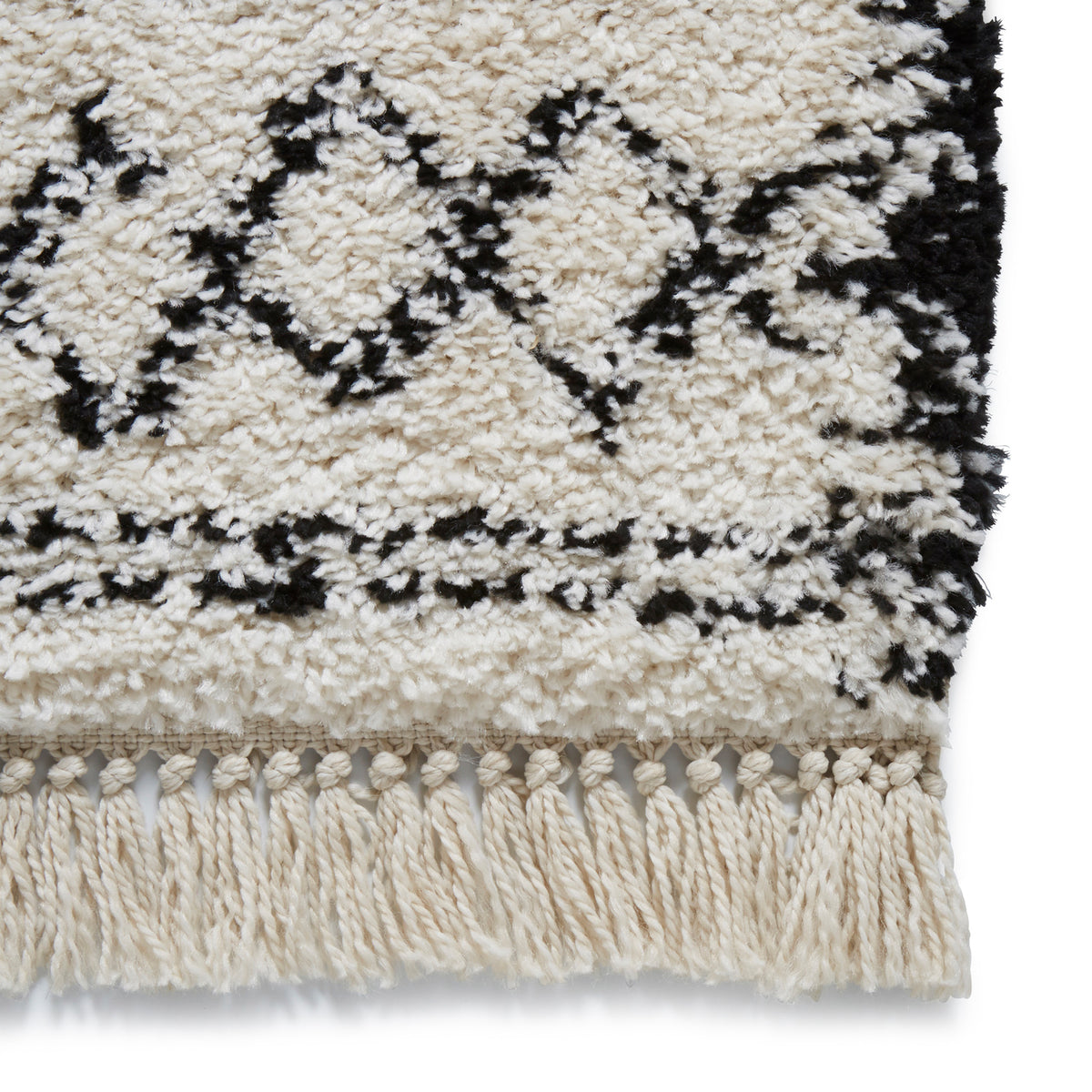 Edie Boho Abstract Shaggy Rug
