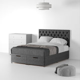 RFBTS-SK-OT-SC---Farrow-Diamond-26HB-Ottoman---Linen-Look---SK-Linen-Charcoal---Life1 from Roseland furniture