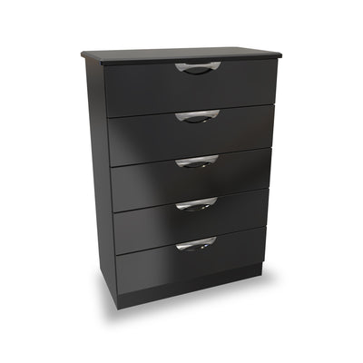 Beckett Gloss 5 Drawer Chest