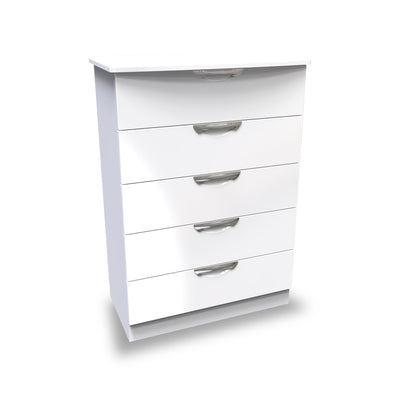 Beckett Gloss 5 Drawer Chest